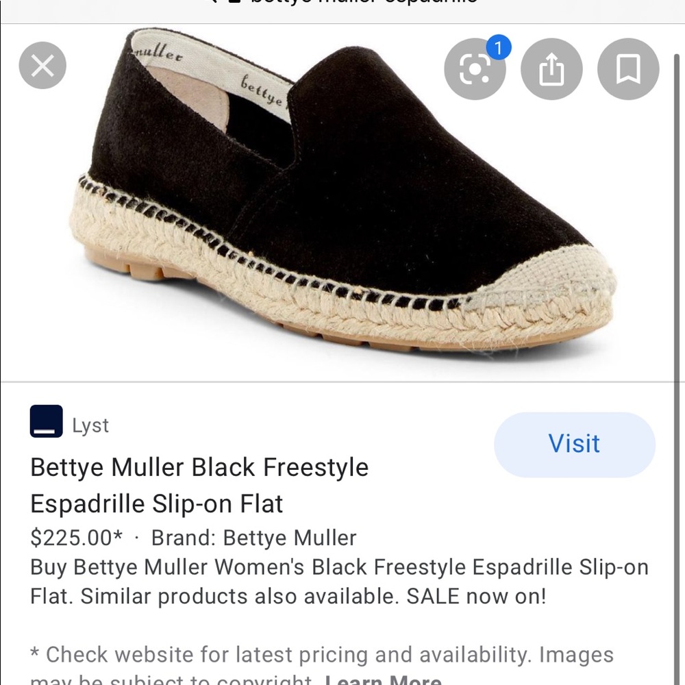 Bettye muller espadrille